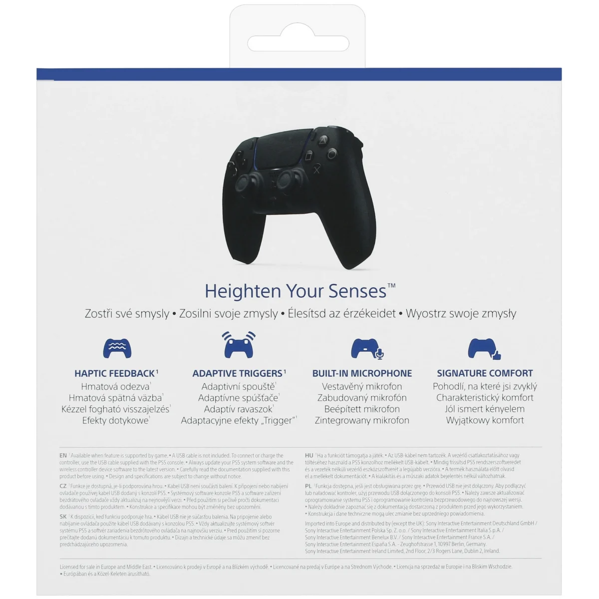 Купить Джойстик PS5 Dualsense Black | Пупа и Лупа