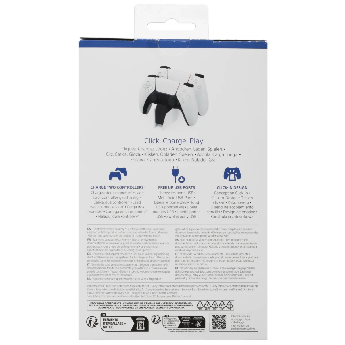 Купить Зарядная станция Charging Station DualSense PS5 | Пупа и Лупа