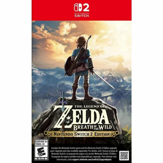 The Legend of Zelda: Breathe of the Wild Nintendo Switch 2